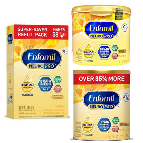 Sữa enfamil neuro non gmo hộp giấy 890g - 1,03kg bay air