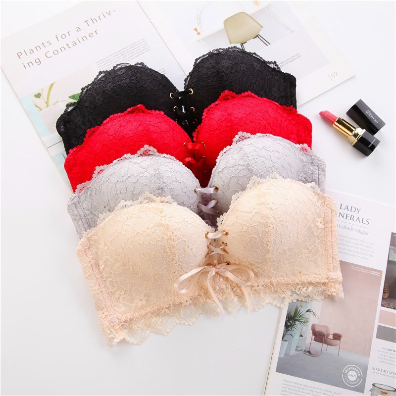 [HCM]ÁO NGỰC REN NÂNG NGỰC BÀN TAY DÂY RÚT CHỐNG TỤỘT