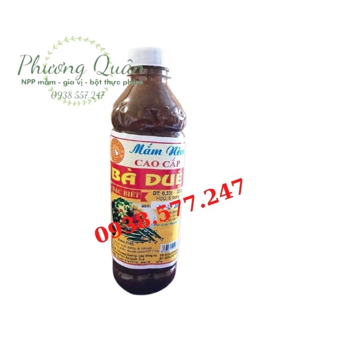 Combo 5 mắm nêm bà duệ trọng lượng thực tế 500g - npp phương quân 2