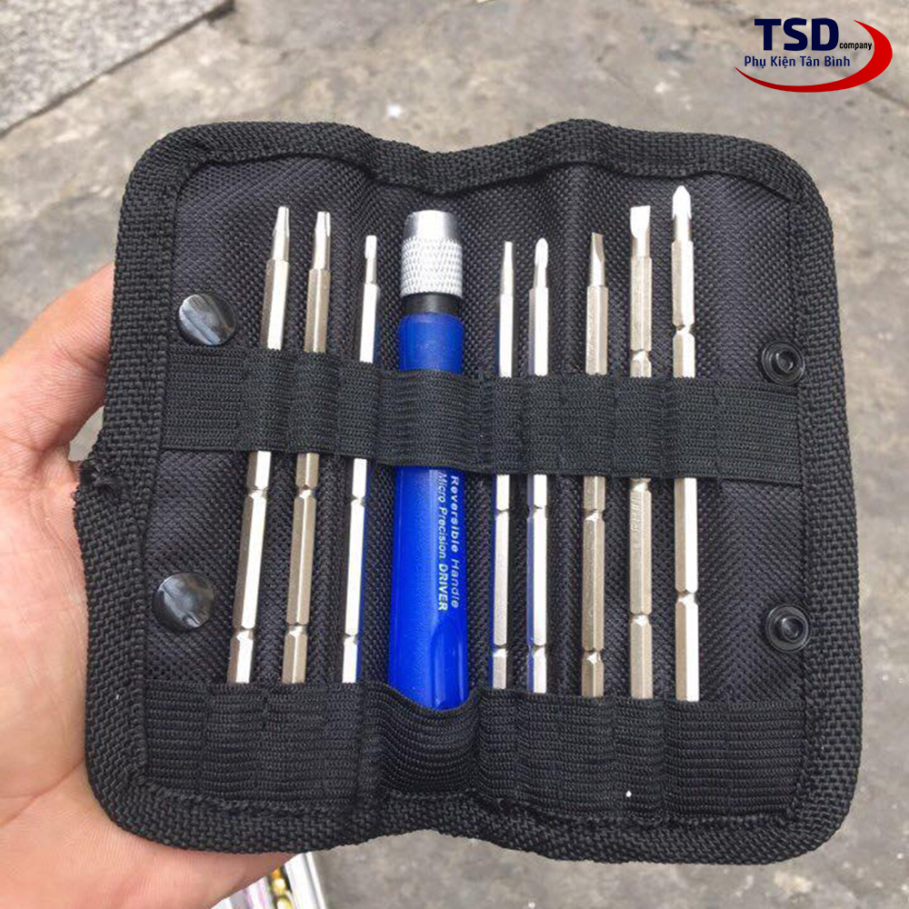Bộ Tua Vít Đa Năng 8 Cây Tặng Kèm Túi Vải