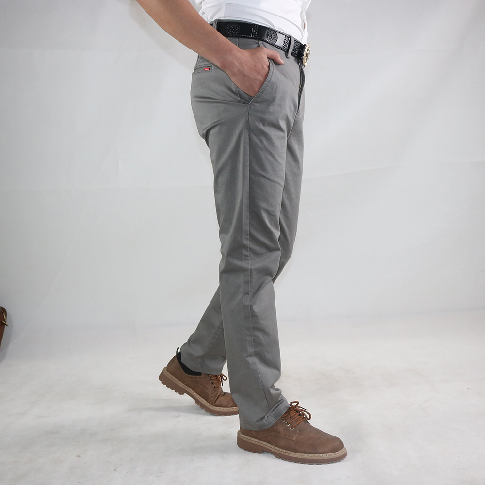 Quần kaki nam ống suông màu đen, phù hợp với đi làm đi chơi, dáng quàn đứng phong cách lịch lãm đủ size từ người 45-95Kg