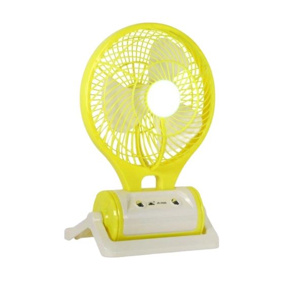 Quạt đèn sạc tích điện mini fan jr 5580 - giải tỏa cơn mát