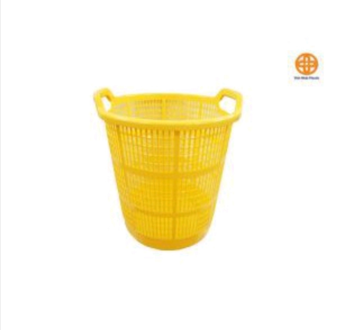 Sọt rác tròn, giỏ đựng đồ Nhựa Việt Nhật. Trung 38.2 x 28.7 x 45cm. Lớn 42 x 25 x 51cm (MA-331)