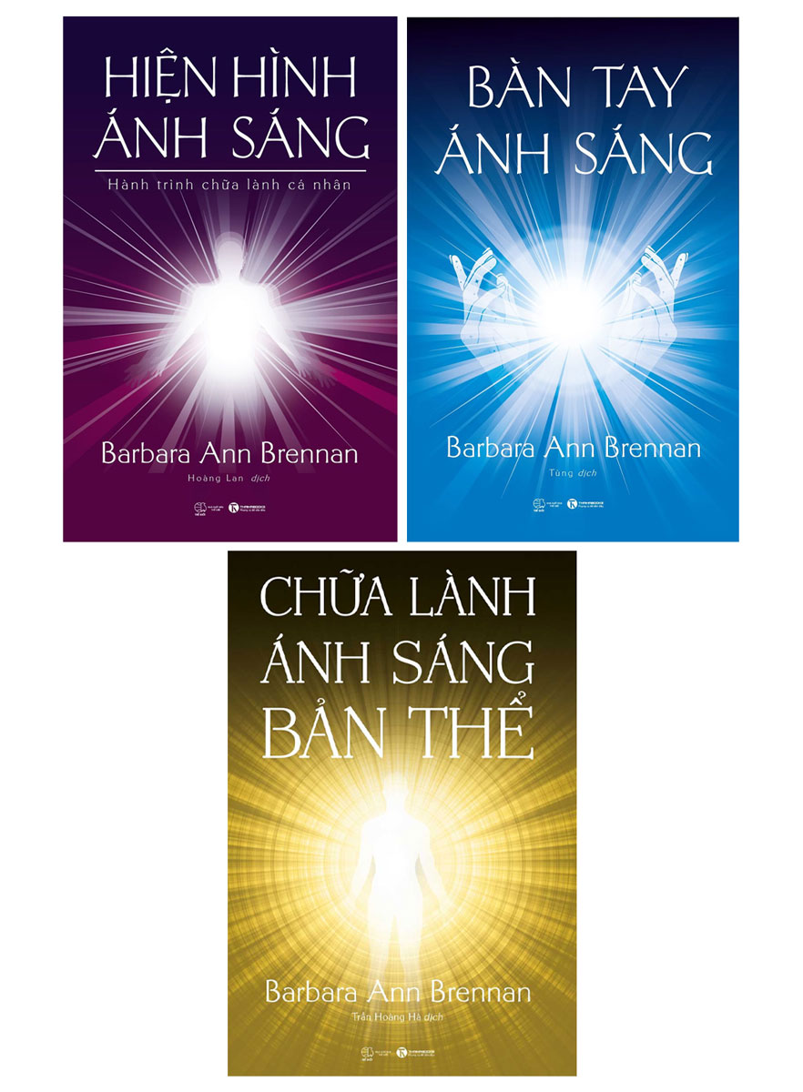 Combo Bộ Sách Mật Mã Chữa Lành: Bàn Tay Ánh Sáng + Chữa Lành Ánh Sáng Bản Thể + Hành Trình Chữa Lành Cá Nhân (3 Cuốn) - Newshop