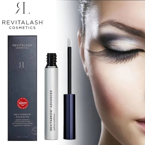 Serum làm dày lông mày và kích thích mọc mày Revi.talash Revitabrow Advanced 3ml của Mỹ mọc lông mày hiệu quả dành cho lông mày nhạt và thưa, cho cả Nam và Nữ  [Tem chính hãng]