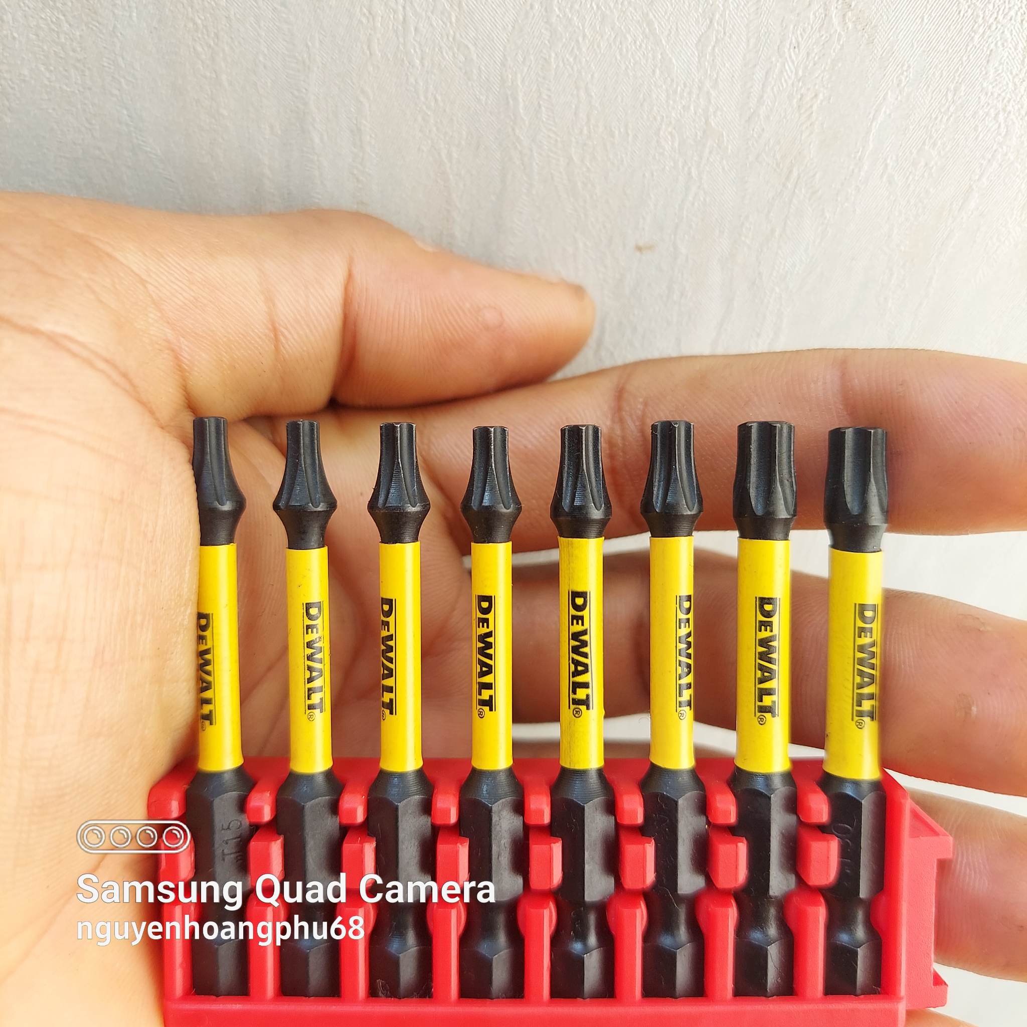 Một mũi hoa thị lục giác bông sao Dewalt chất lượng dài 5.8cm