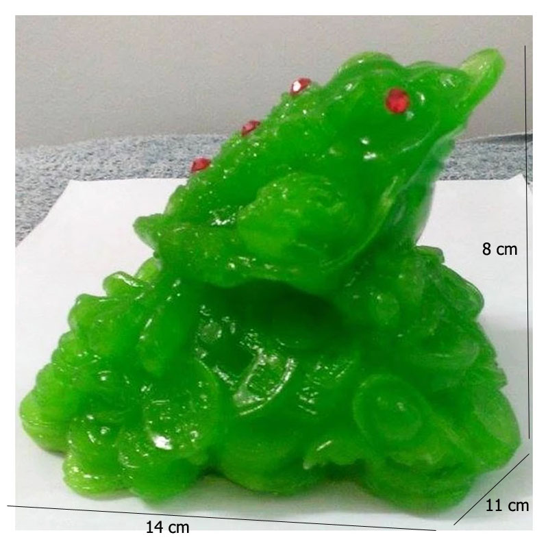 [HCM]Thiềm Thừ Cỡ Nhỏ Màu Xanh