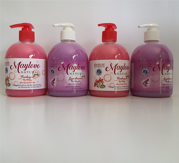 Combo 4 Chai Sữa rửa tay Maylove 500ml