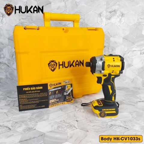 Máy chuyên vít hukan hk-cv1033s động cơ không chổi than - chân pin phổ thông mkt