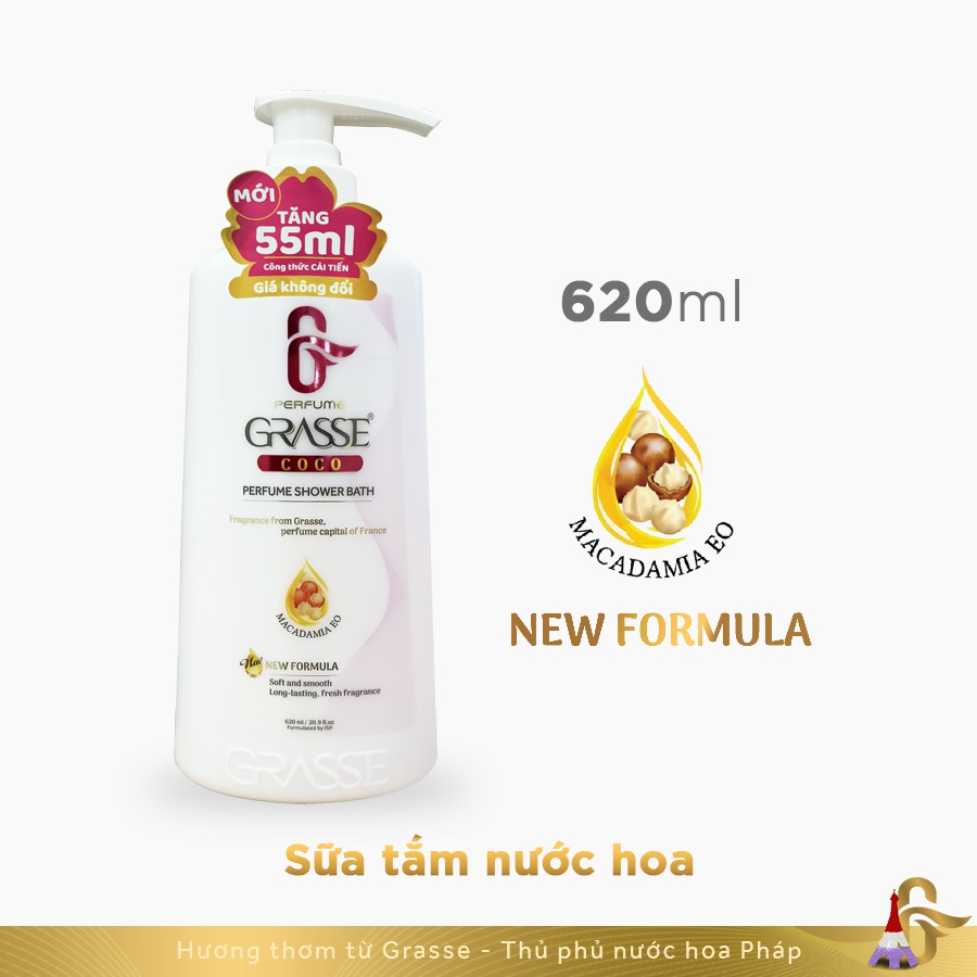 Grasse - sữa tắm nước hoa 620ml