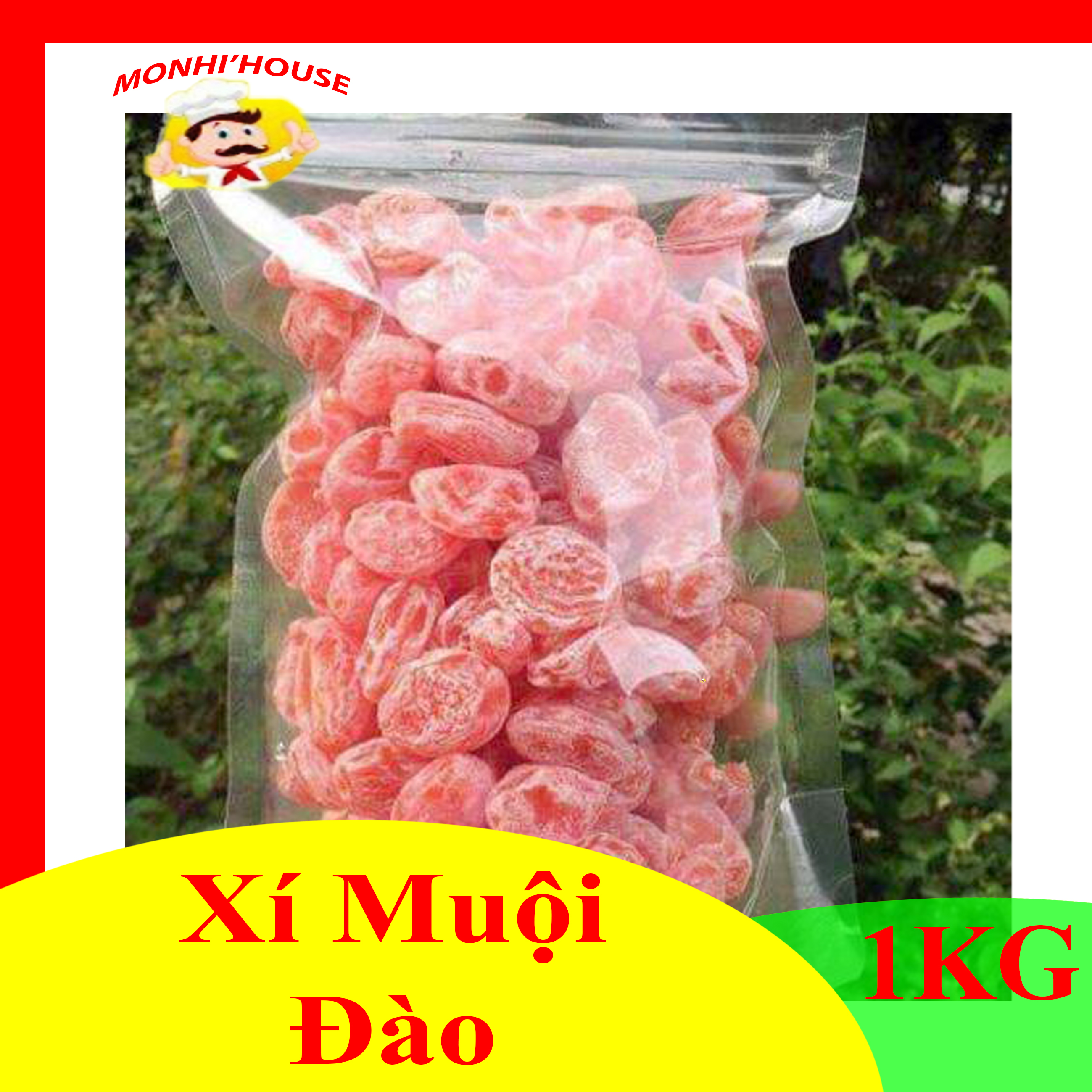 1KG XÍ MUỘI ĐÀO LOẠI NGON KHÔNG HẠT_Doanvatgiasi