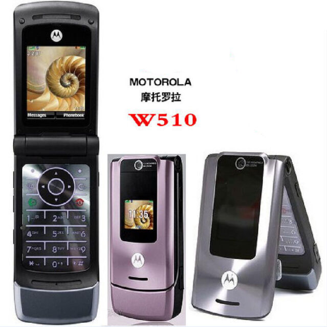 Điện Thoại Motorola W510 Nắp Gập Có Màn Hình Ngoài Chính Hãng - Main Zin -