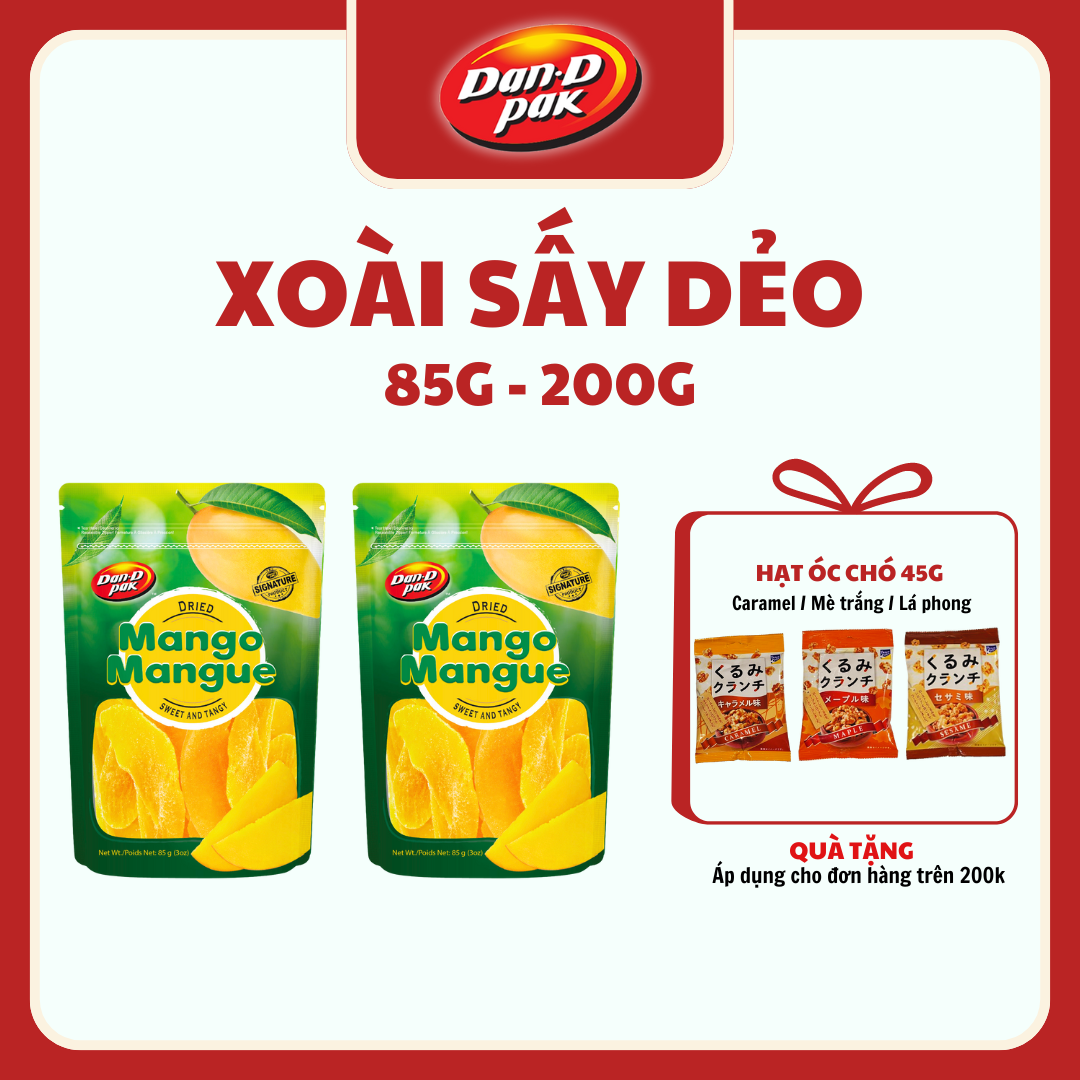 Xoài sấy dẻo 85g dan d pak