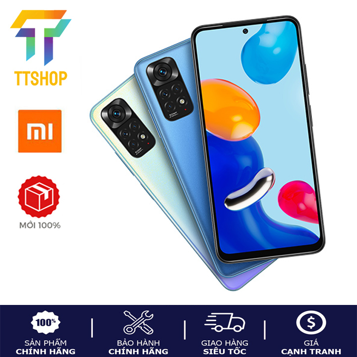 Điện thoại Xiaomi Redmi Note 11 Mới nguyên seal - Hàng chính hãng