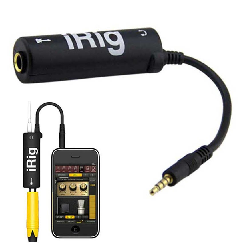 Irig Thiết bị thu âm cho điện thoại IOS và Android - Irig thu âm Dùng thu âm đàn guitar livestream và các công dụng lọc âm karaoke