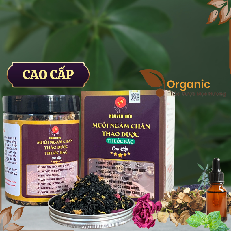 [GIÁ TỐT] 500GR Muối Ngâm Chân Thảo Dược Th.uốc Bắc CAO CẤP - NGUYÊN HỮU –  Thư Giãn , Hỗ Trợ Giảm Đau Nhức Xương Khớp