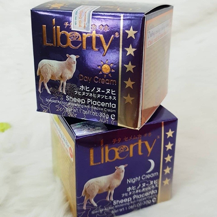 KEM DƯỠNG TRẮNG DA NHAU THAI CỪU LIBERTY BAN NGÀY