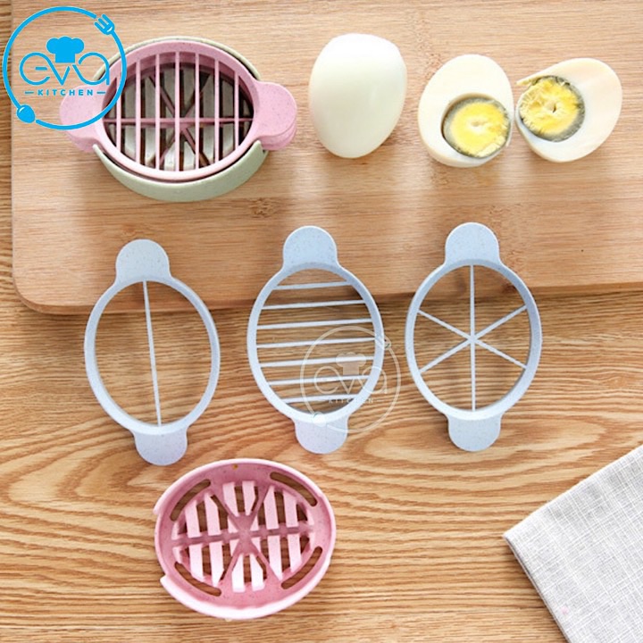 [HCM]Dụng Cụ Cắt Trứng Và Hoa Quả 3 Trong 1 Nhựa Lúa Mạch An Toàn Tiện Dụng