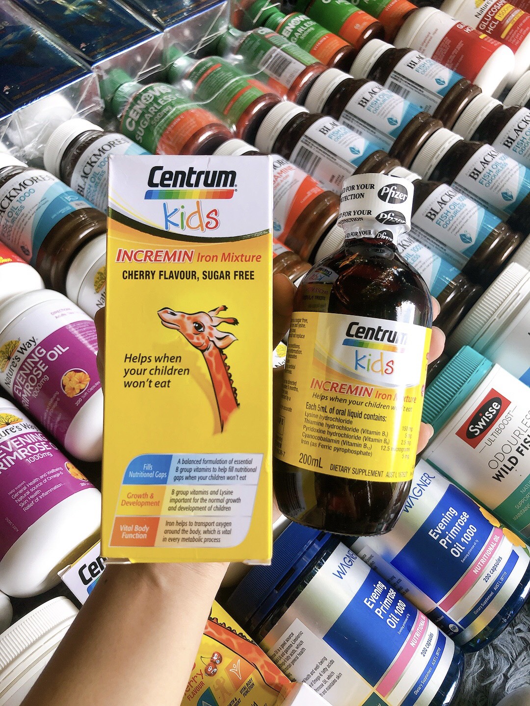 Centrum Kids dành cho trẻ biếng ăn.