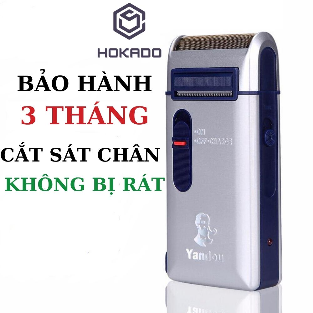 Máy Cạo Râu Đa Năng Nam Yandou SC-W301U Nobihome Nhỏ Gọn Cắt Siêu Sắc Siêu Bền Pin Cực Trâu Có Thể Thay Lưỡi Tặng Kèm Bao Da