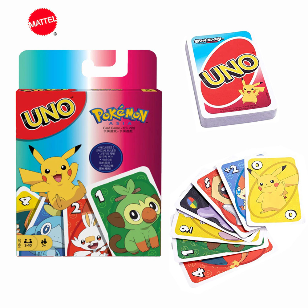 Trò chơi Board Game Uno phiên bản Pokemon