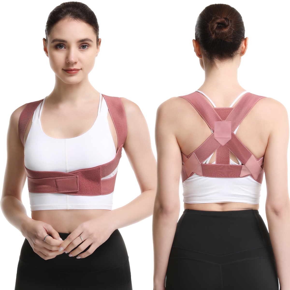 Anti-Humpback Belt Supports the Breast to Shape the Body