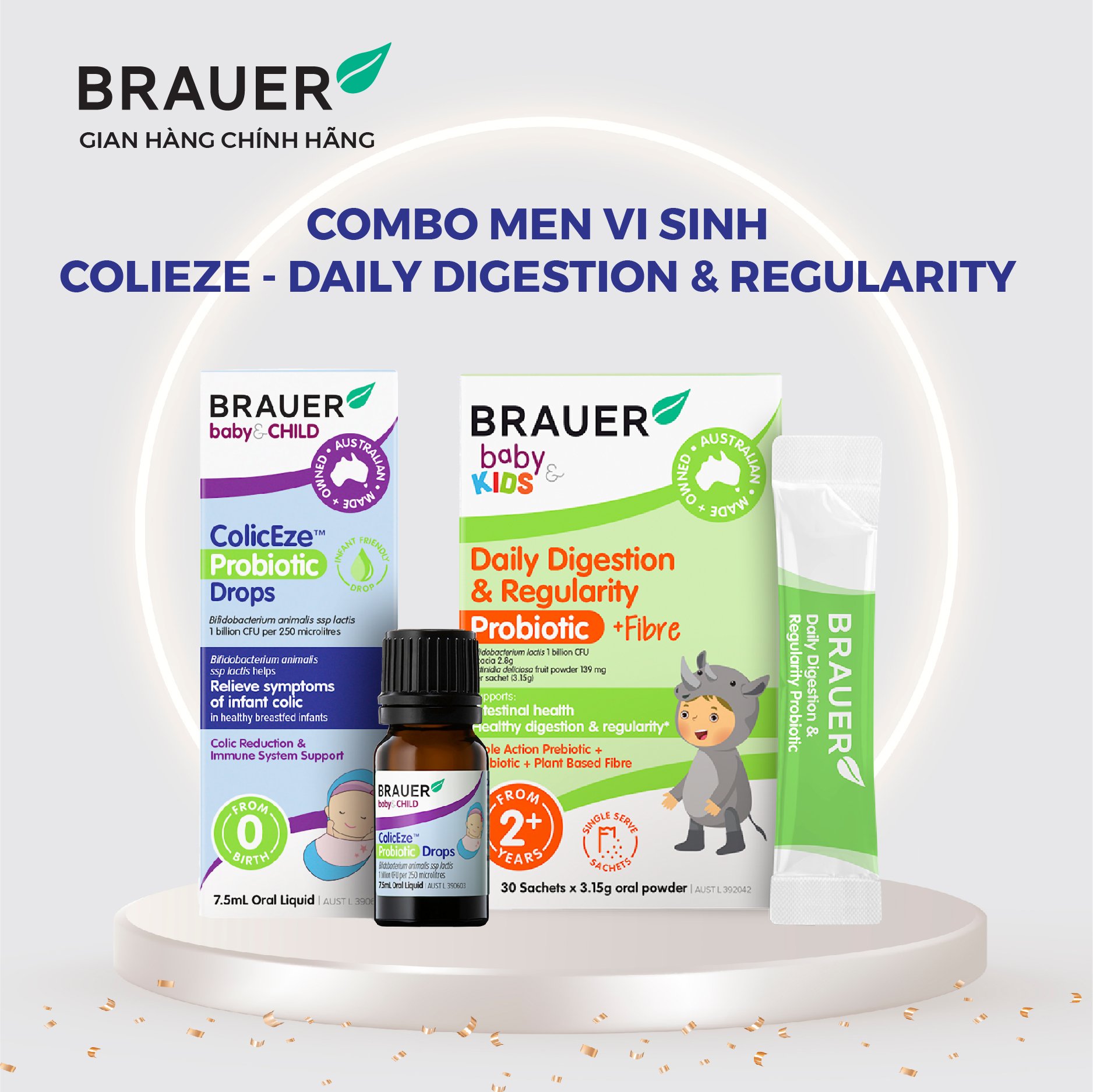 COMBO Men vi sinh ColicEze & DAILY DIGESTION