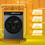 Máy giặt sấy Aqua Inverter 12/7 kg AWD12-BD4377U1L(GN) - GIAO TOÀN QUỐC - CHỈ MIỄN PHÍ GIAO HCM