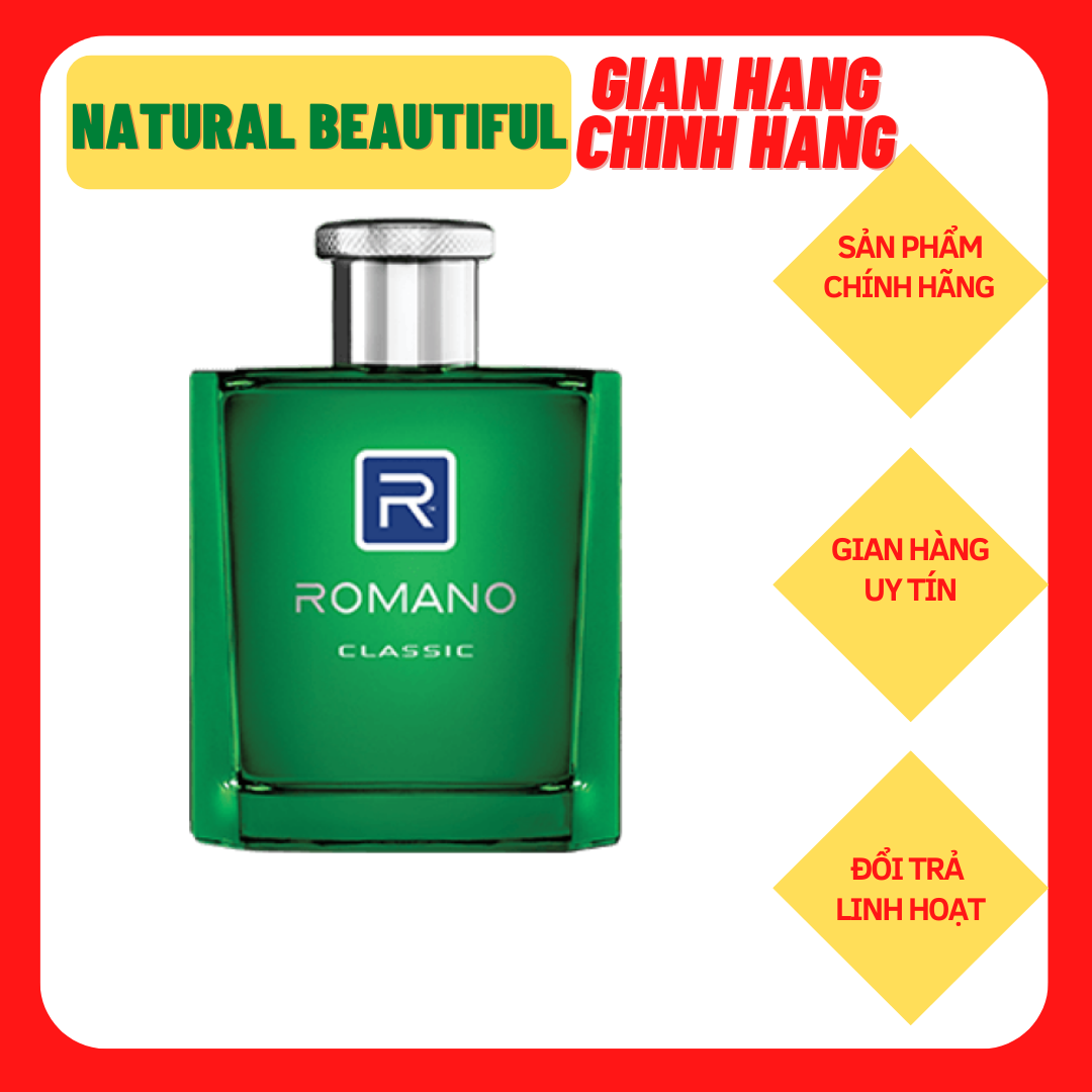 Nước Hoa Nam Romano classic 50ml