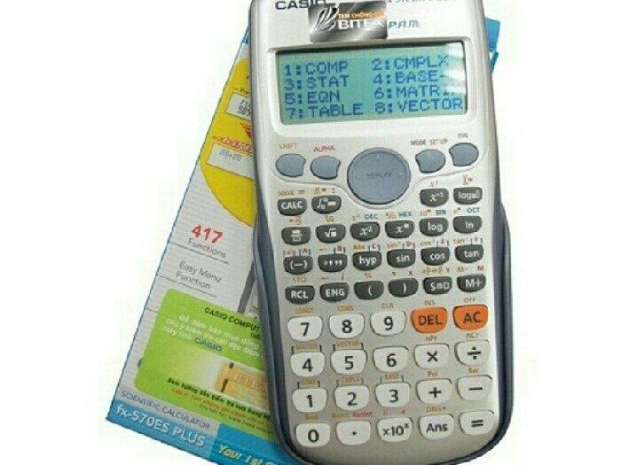 Máy tính học sinh FX 570ES PLUS nhập khẩu