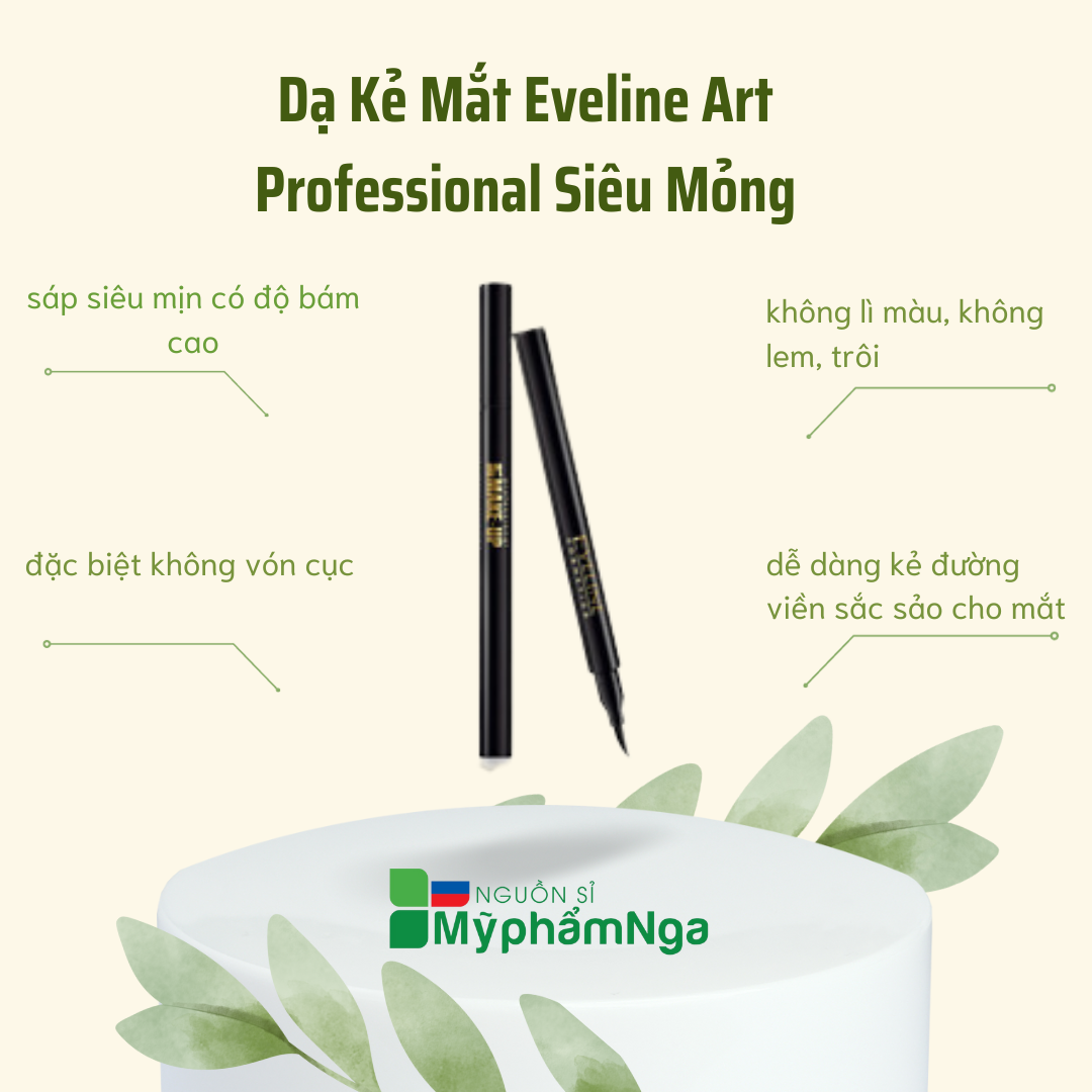 Dạ kẻ mắt Eveline - Kẻ mắt nước Eveline