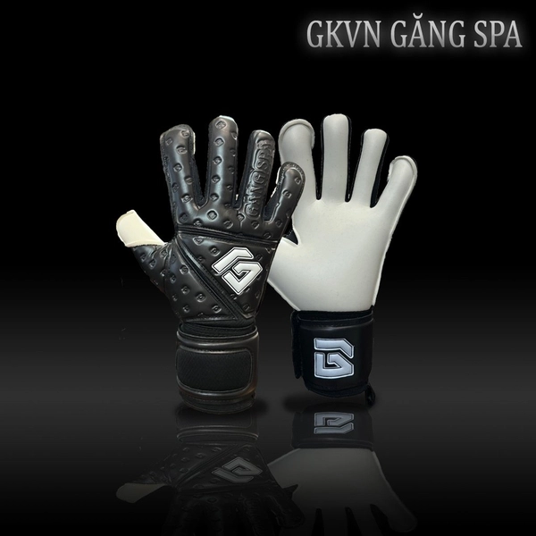 Găng tay thủ môn găng spa - đen