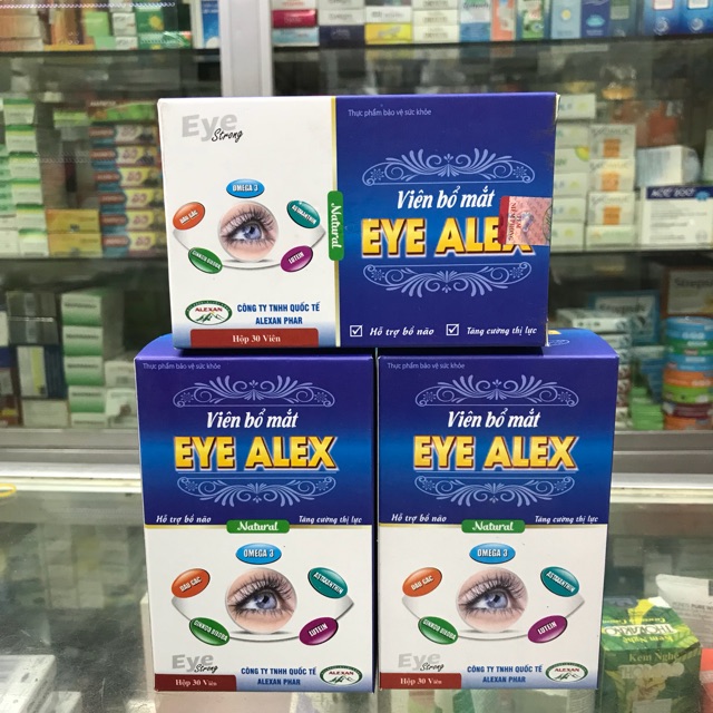 Viên uống bổ mắt eye alex
