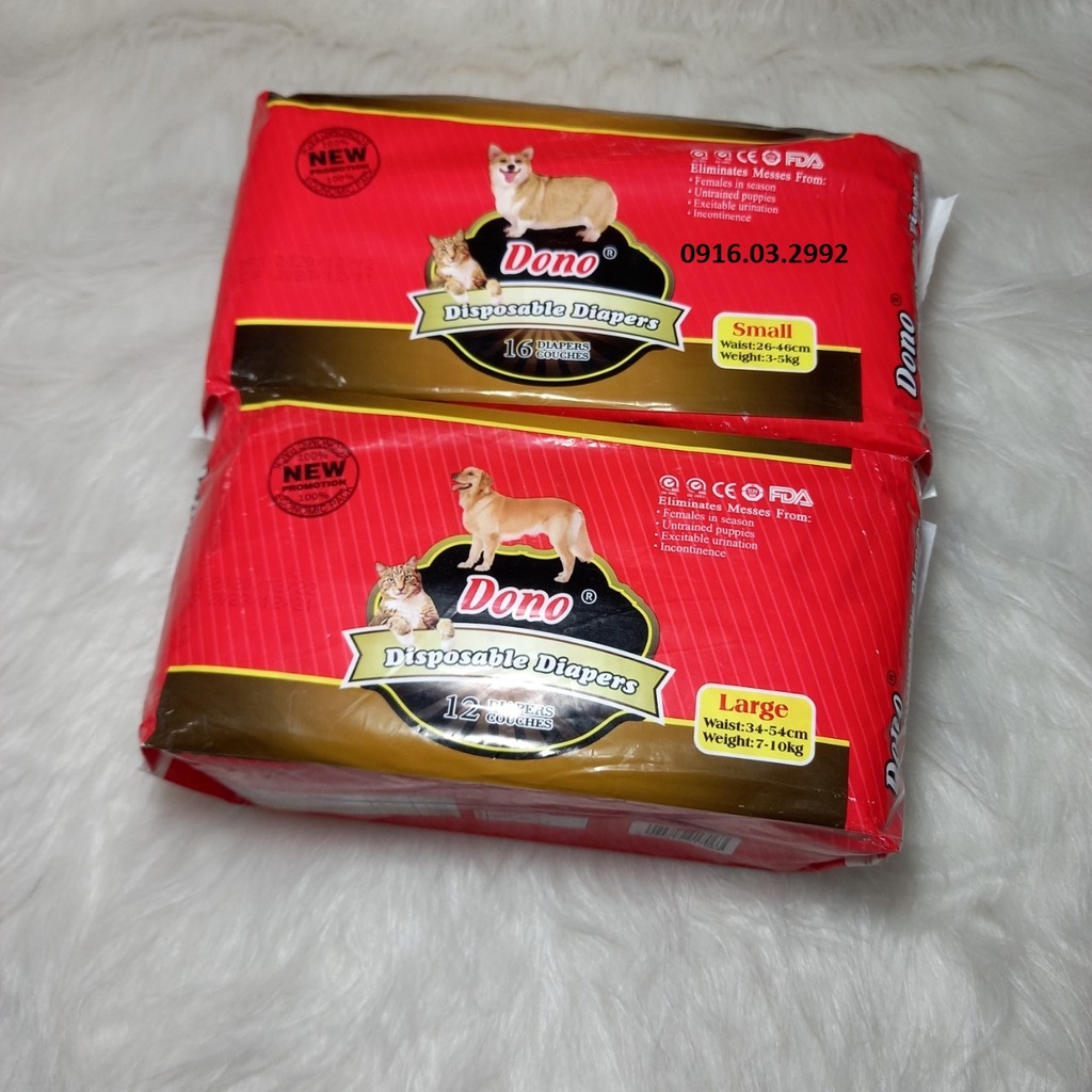 Bỉm chó cái Dono, Bỉm Dono