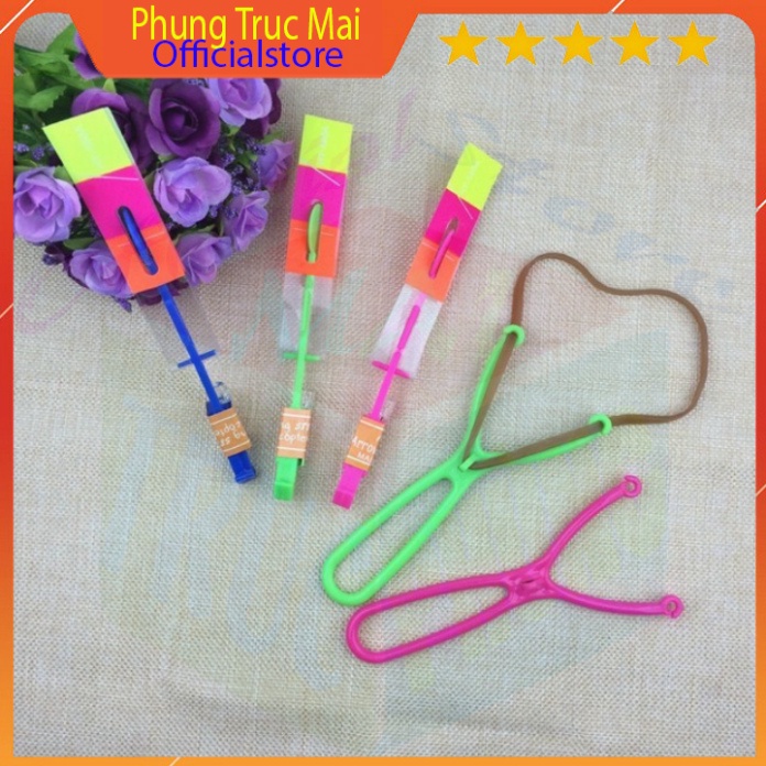 Đồ chơi bắn chong chóng có đèn led