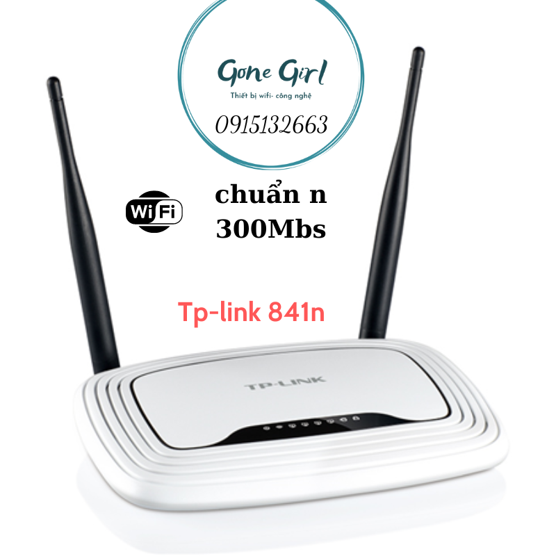 Bộ phát wifi cũ Tplink 841n, hàng đã qua sử dụng, wifi 4