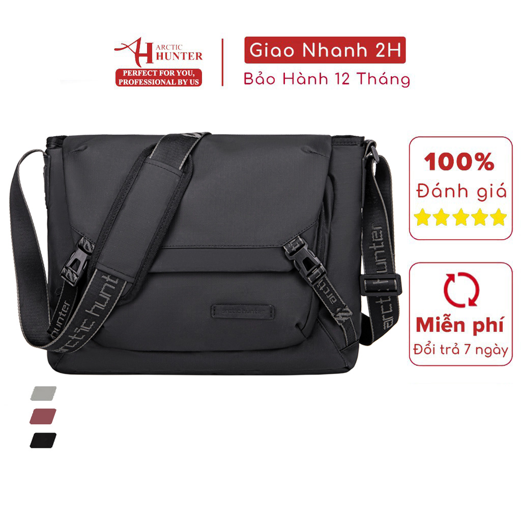 Túi đeo chéo nam Arctic Hunter K00528 chất liệu Oxford chống thấm nước