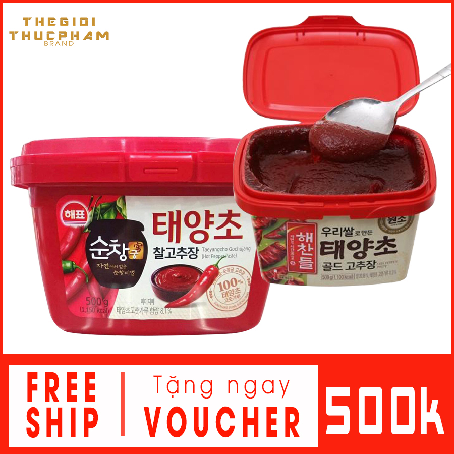[Thế Giới Thực Phẩm] Tương ớt Gojuchang 200gr - 500gr nhập khẩu chính hãng giá ưu đãi tháng 08/2022 + FREESHIP + [Tặng thêm voucher 500k][Giao Nhanh HCM]