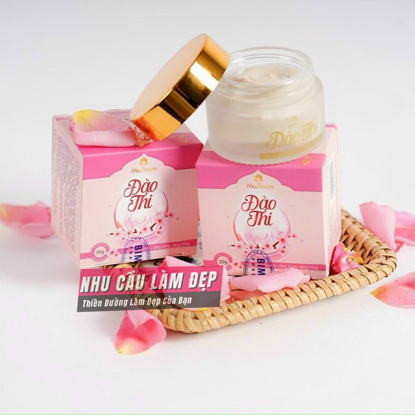 Kem massage nở ngực đào thi