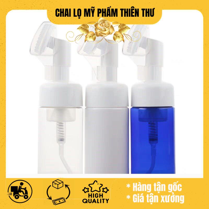 Chai tạo bọt massage 100ml/150ml chiết mỹ phẩm, đựng sữa rửa mặt