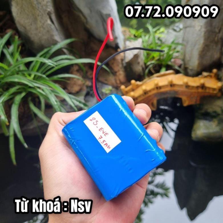 Nsv pin loa bluetooth 3.7v 4.2v 7.4v 8.4v dùng độ chế loa bluetooth, đèn, quạt, máy trợ giảng...