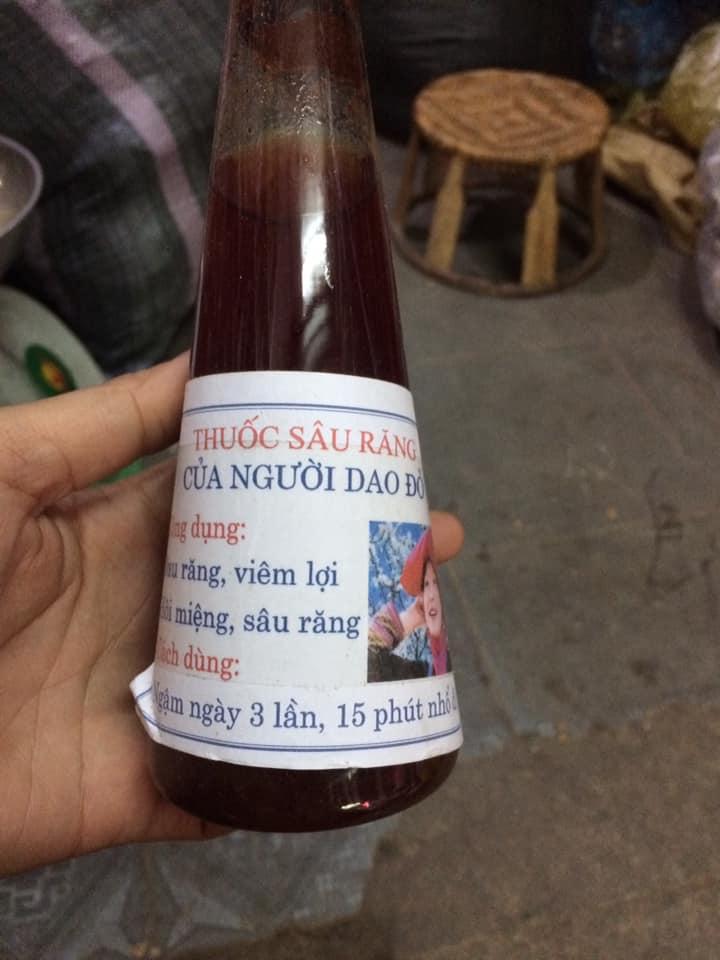 Thuốc sâu răng người dân tộc Dao đỏ