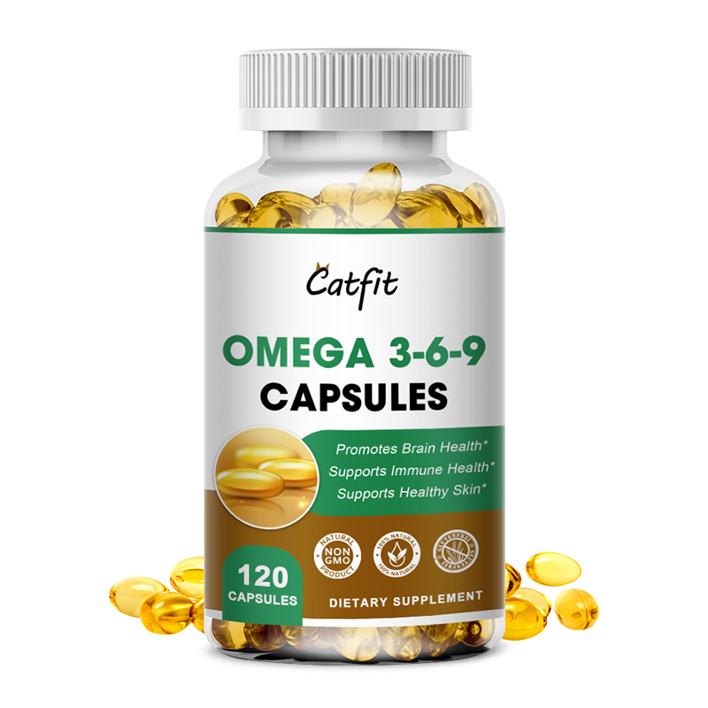 Catfit Omega cá dầu Viên nang 500mg hỗ trợ tim & não khỏe mạnh chức năng