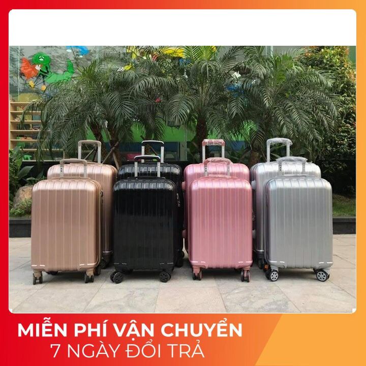 Vali kéo thời trang 4 bánh xoay 360 độ 20 Inch size A3