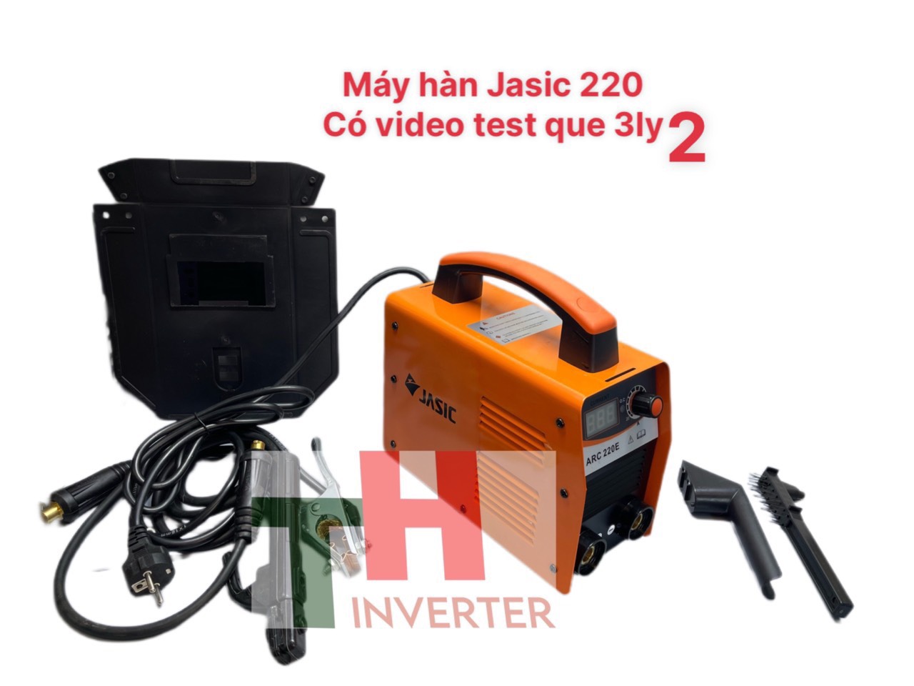 Máy hàn điện tử jasic 200 - hàn que 2.5,2.6,3.2 - bảo hành 12 tháng