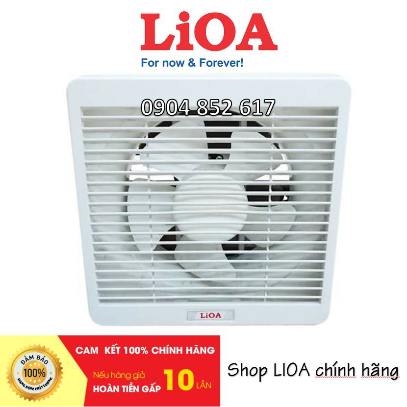 Quạt Hút Thông Gió Gắn Tường Chính Hãng Lioa