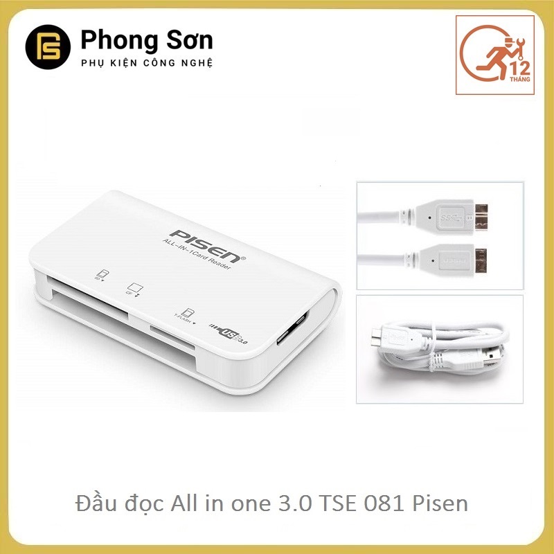 Đầu đọc thẻ đa năng 3.0 TS-E081 Pisen