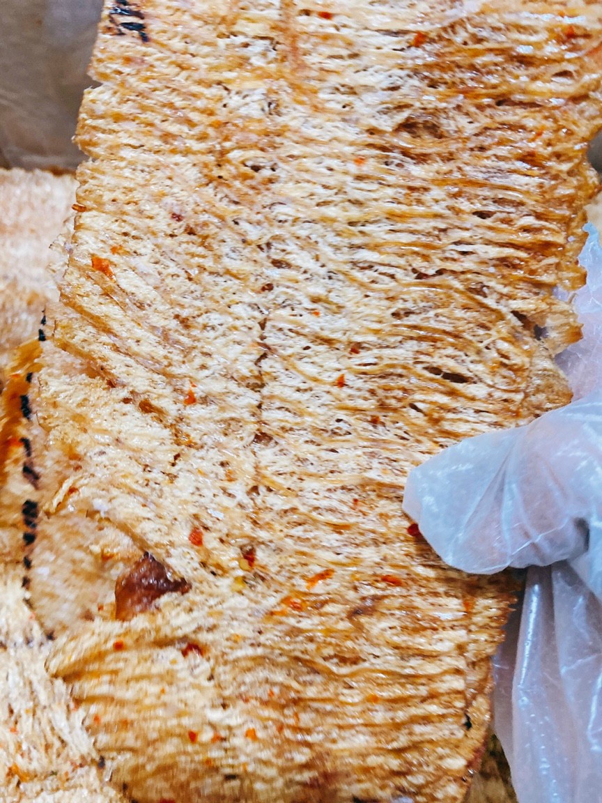 200g mực cán tẩm ớt vị cay cay siêu ngon