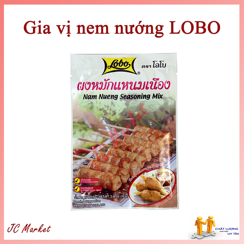 1 Gói Bột Gia Vị làm Nem Nướng hiệu LoBo