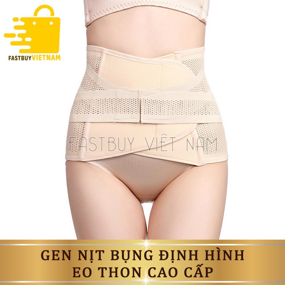 Gen Nịt Bụng Dán Định Hình Eo Thon, Gen Nịt Sau Sinh Chất Liệu Co giãn 4 Chiều Không Bị Cuộn, Giữ Cố Đinh Không Bị Tuột